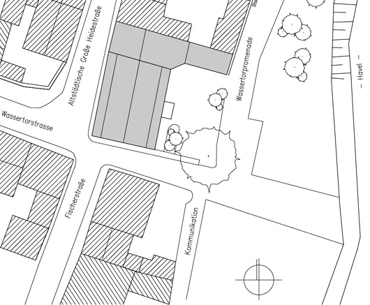 Stadtplan der näheren Umgebung
